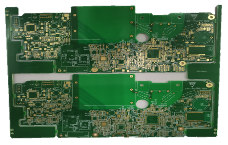 10层局部镀硬金