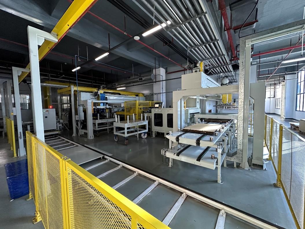 阳程回流线连线钢板清洗线